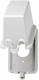 Weatherproof Wallplate 1-Gang, Clear, Thermoplastic, Extra Deep, Vertical