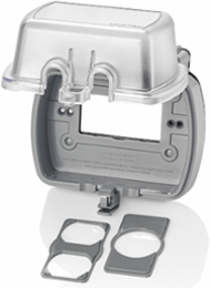 1-Gang Extra Duty While-In-Use Weather-Resistant Cover, Clear, Polycarbonate