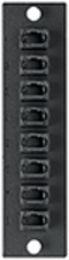SDX 8-Pack Metal Fiber Adapter Plates with 8 Simplex MTP Adapters, RoHS Compliant