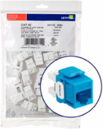 EXTREME Cat 5e QUICKPORT Jack 25-Pack, Punchdown, Blue