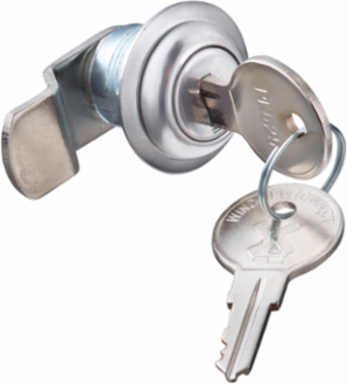 Structured Media Enclosure Lock and Key Set, RoHS Compliant