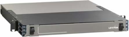 OPT-X UHDX 1RU Fiber Enclosure, Accepts 12 HDX Components, RoHS Compliant