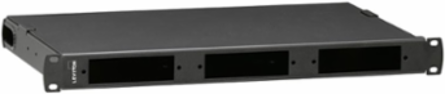 1RU Flush Mount Fiber Distribution Splice Enclosure, 72 LC Fibers Capacity