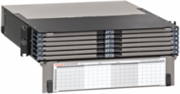 OPT-X UHDX 2RU Fiber Enclosure, Sliding Trays, Accepts Up to 24 HDX Components