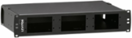 2RU Flush Mount Fiber Distribution & Splice Enclosure, Accepts 6 SDX Plates, Up to 72 LC Fibers