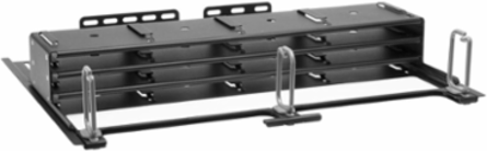 Retrofit Sliding Tray 2RU, Supports Up to 96 LC Fibers
