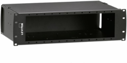 Fiber Distribution and Splice Enclosure, 3RU, Accepts 12 SDX Plates for 96 LC Fibers