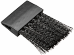 Side Brush Guard 1RU (Bag of 2) - RoHS Compliant, Made in USA
