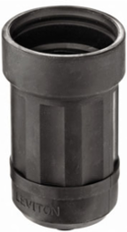 Boot for Locking Connector, 15 Amp, 3-Wire, Weather Resistant, Black