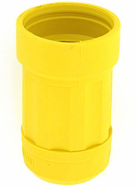 Weather Resistant Boot Connector for 15A & 20A, 3-Wire, Yellow