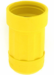 Weather Resistant Boot Connector for 15A & 20A, 3-Wire, Yellow