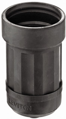 Boot for Straight Blade Connector, Weather Resistant, 15A & 20A, 3-Wire, Black