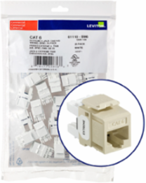EXTREME Cat 6 QUICKPORT Jack, Ivory, Punchdown, 25-Pack