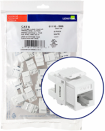 EXTREME Cat 6 QUICKPORT Jack, 25-Pack, Unshielded, White
