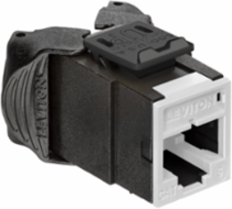 ATLAS-X1 Cat 6 UTP QUICKPORT Jack, White, Tool-Free Termination, Unshielded