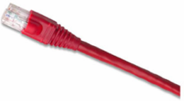 eXtreme Cat 6 Patch Cord, 1 ft, Red - 100 Watt, Supports PoE