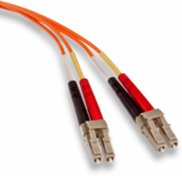 Economy Fiber Patch Cord, OM1 62.5/125 um, LC-LC, 5 Meter Length