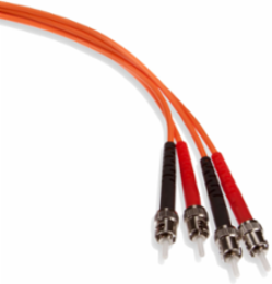 Economy Fiber Patch Cord 62.5/125 um OM1 Duplex, ST-ST, 10 Meter