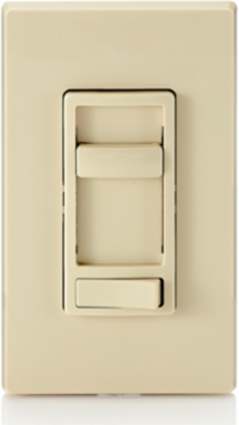 SureSlide Ceiling Fan Wall Switch, 1.5 Amp, Quiet 3-Speed, Ivory