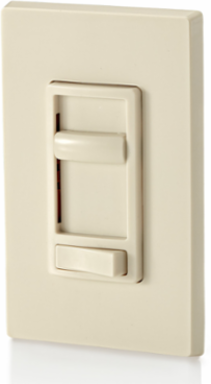 SureSlide Ceiling Fan Control Switch, 1.5 Amp, Quiet, 3-Speed, Light Almond