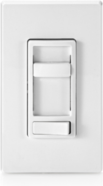 SureSlide Ceiling Fan Control Switch, 1.5 Amp, Quiet 3-Speed, White