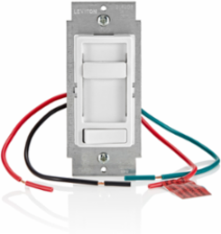 SureSlide Ceiling Fan Control Switch, 1.5 Amp, Quiet 3-Speed, White
