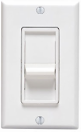 SureSlide 5 Amp Fan Speed Control, 120 Volt AC, Slide Bar, White