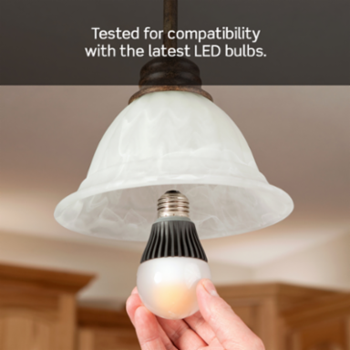 SureSlide Dimmer Switch for LED and Incandescent Bulbs, 150W LED, 600W Incandescent