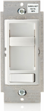 SureSlide Dimmer Switch for LED and Incandescent Bulbs, 150W LED, 600W Incandescent