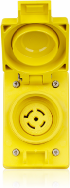Wetguard Watertight Locking Receptacle 20 Amp 120/208 Volt 3-Phase WYE