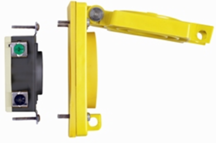 Wetguard Waterproof Locking Receptacle 30 Amp 480 Volt NEMA L16-30R