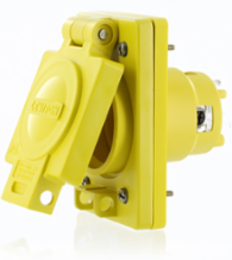 Wetguard Watertight Locking Receptacle 30 Amp 120/208 Volt NEMA L21-30R