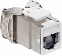 ATLAS-X1 Cat 6A Shielded QUICKPORT Jack with Shutters, Tool-Free Termination