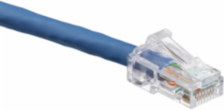Cat 6 UTP Patch Cord 20 ft, Snagless Plug, Supports PoE