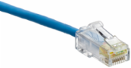 Cat 6 High-Flex Patch Cord 3 ft, Blue, Snagless, Bend Radius 0.60 Inch