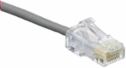 Cat 6 High-Flex Patch Cord, 4 Ft, Grit 60, Power over Ethernet Compatible