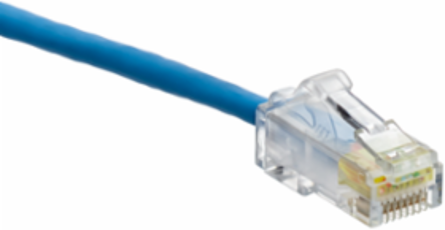 Cat 6 High-Flex Patch Cord, 7 ft, Low Bend Radius, PoE Compatible