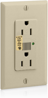 Decora Plus 15 Amp 125 Volt Surge Protective Duplex Receptacle, Commercial Grade