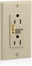 Decora Plus 15 Amp 125 Volt Surge Protective Duplex Receptacle, Commercial Grade