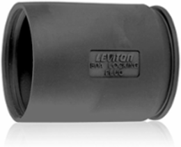 50Amp Weather-Resistant Locking Plug Boot, Black Thermoplastic Elastomer