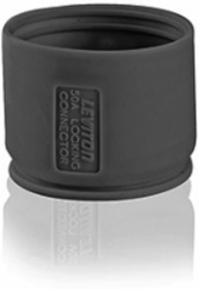 50 Amp Weather Resistant Boot for Locking Connector, Black