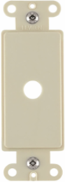 1-Gang Decora Rotary Dimmer Adapter, Fits 0.406 Inch Shaft, Light Almond