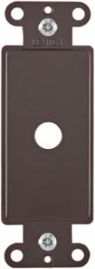 Decora Rotary Dimmer Adapter, 0.406 Inch Shaft, Brown, RoHS Compliant