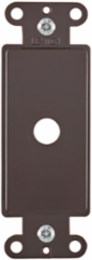 Decora Rotary Dimmer Adapter, 0.406 Inch Shaft, Brown, RoHS Compliant