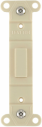 Decora Blank Wallplate Adapter, Light Almond - RoHS Compliant