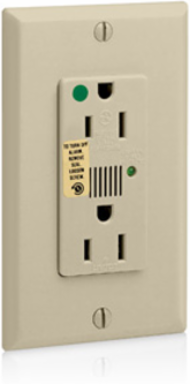 Decora Plus Heavy-Duty Hospital Grade Surge Protective Duplex Receptacle Outlet, 15 Amp, 125 Volt