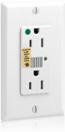Decora Plus 15 Amp Surge Protective Duplex Receptacle, Heavy-Duty Hospital Grade, 720 Joules Rating