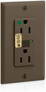 Decora Plus 15 Amp 125 Volt Surge Protective Duplex Receptacle Outlet, Heavy-Duty Hospital Grade