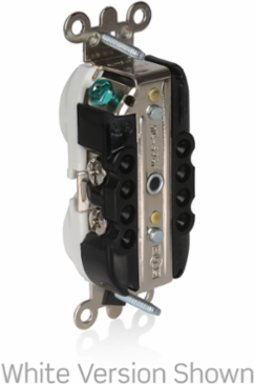 20 Amp Hospital Grade Duplex Receptacle Outlet, Illuminated, 125 Volt