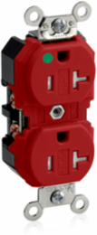 20 Amp Hospital Grade Duplex Receptacle, Tamper-Resistant, 125 Volt